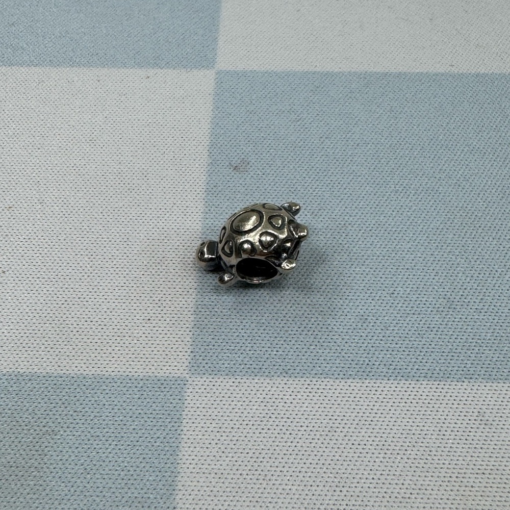 Pandora Sterling Silver Turtle Animal Charm - Picture 4 of 5